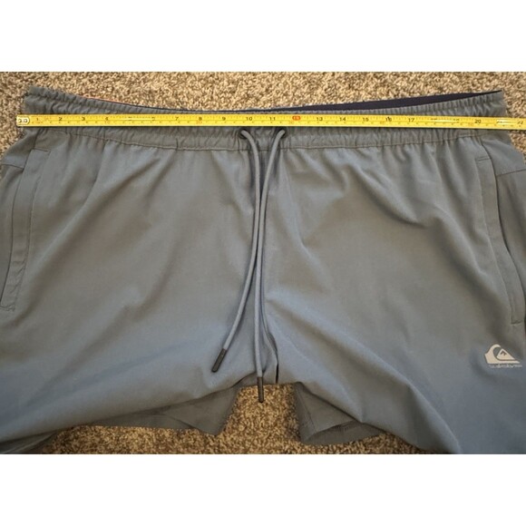 Quiksilver Men's Active Shorts XXL Blue NWT 4-Way Stretch Moisture-Wicking Gym - Picture 4 of 14